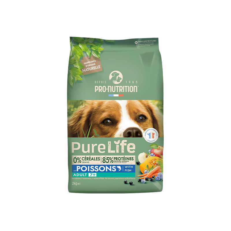 Pure Life Adult 7+ with Fish 2 kilos
